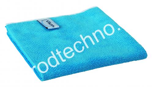 691143, Микрофибра Basic microfibre cloth, 40 x 40 cm, синий  Vikan